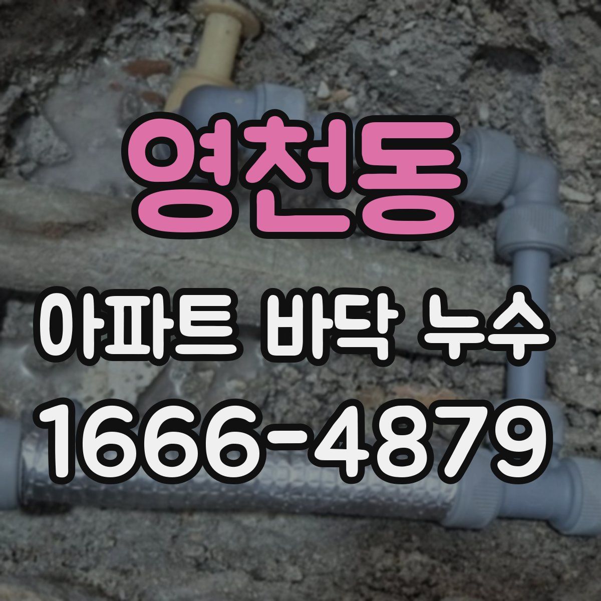 영천동 아파트 바닥 누수