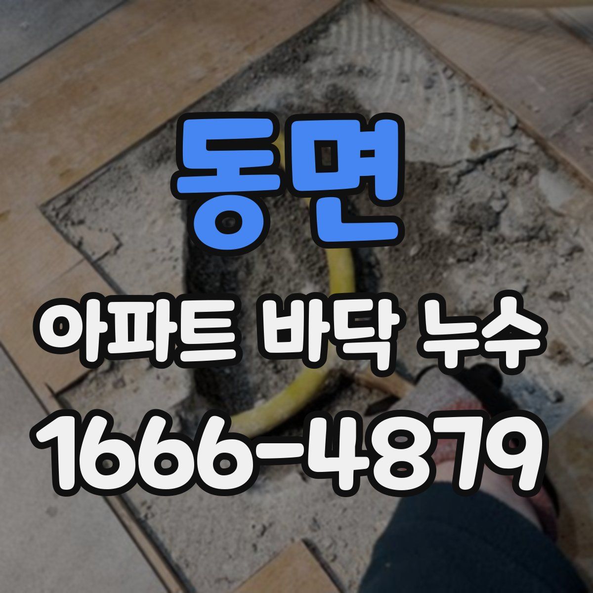 동면 아파트 바닥 누수