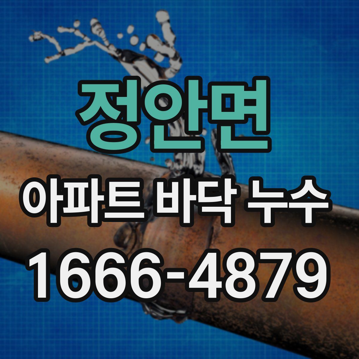정안면 아파트 바닥 누수