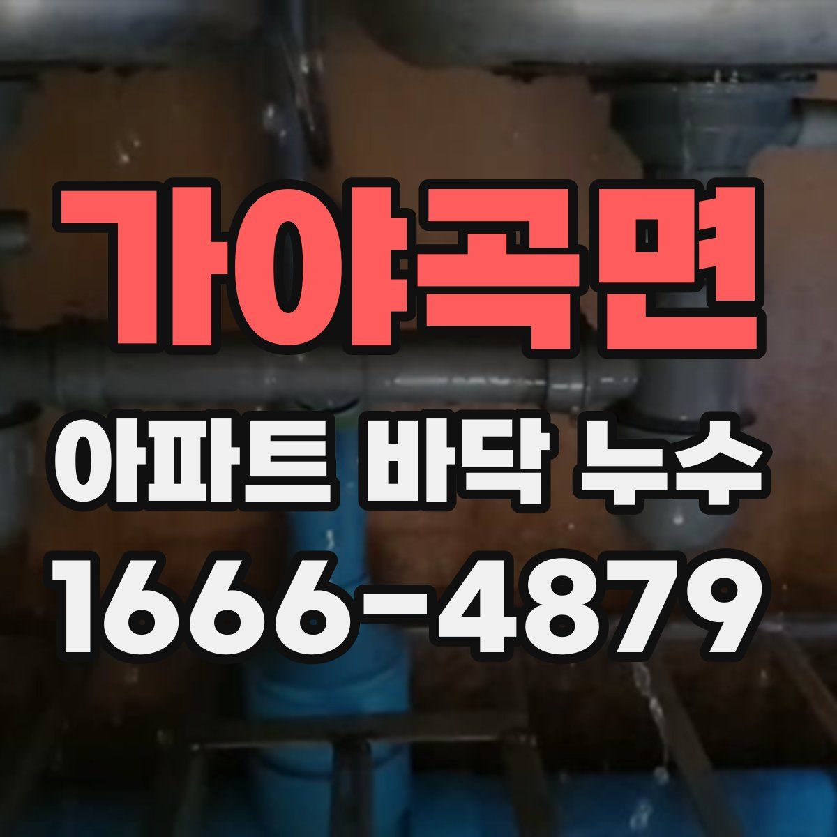 가야곡면 아파트 바닥 누수