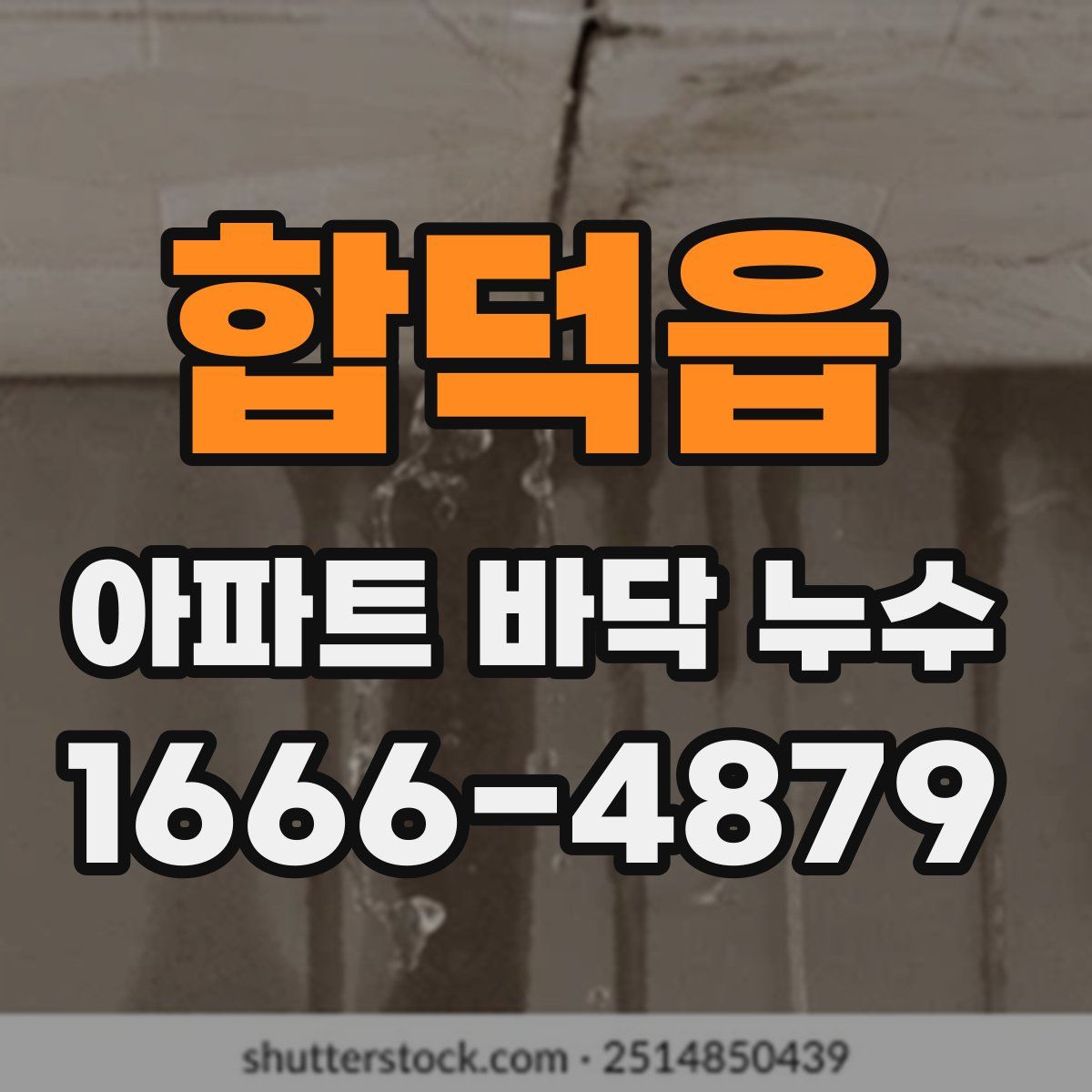 합덕읍 아파트 바닥 누수