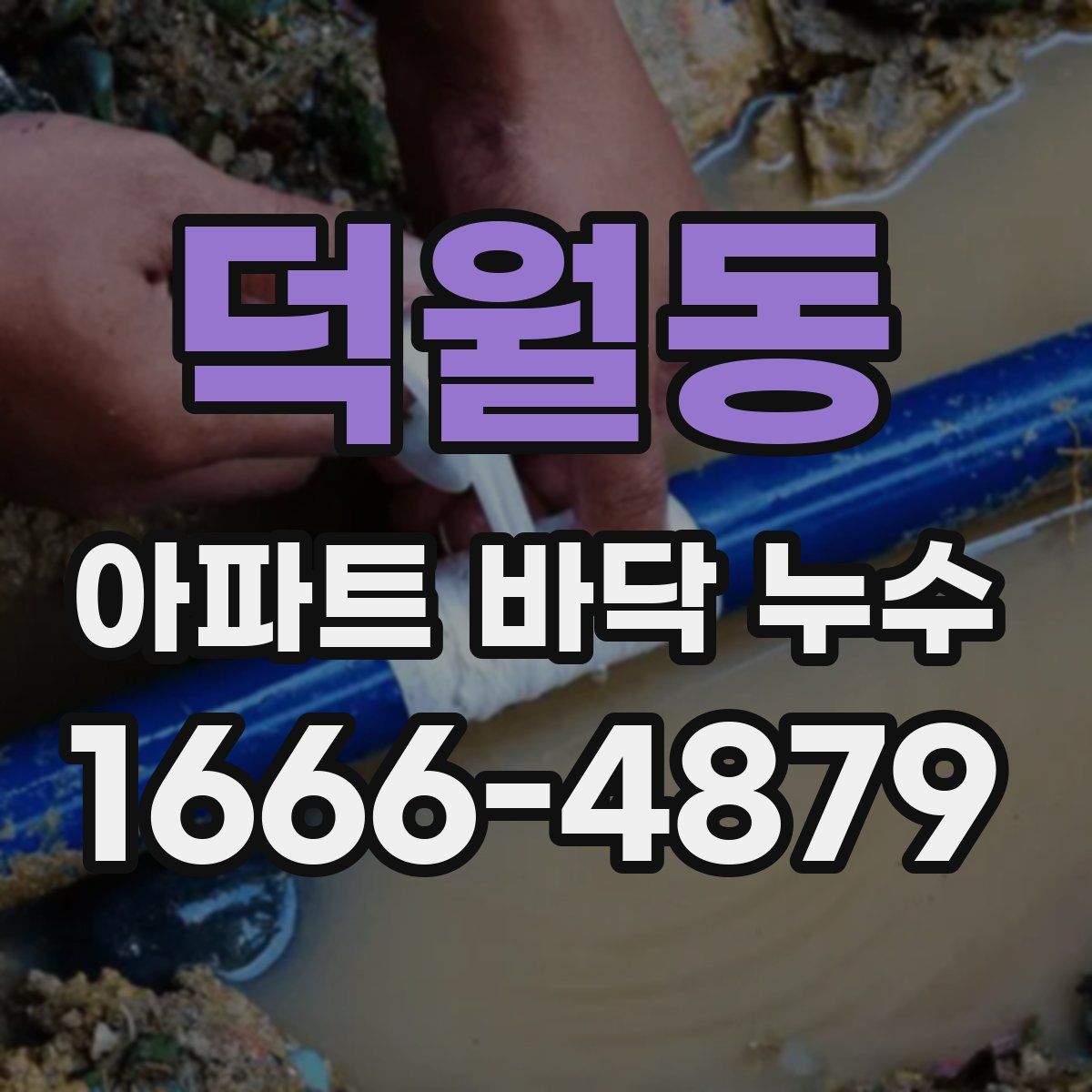 덕월동 아파트 바닥 누수