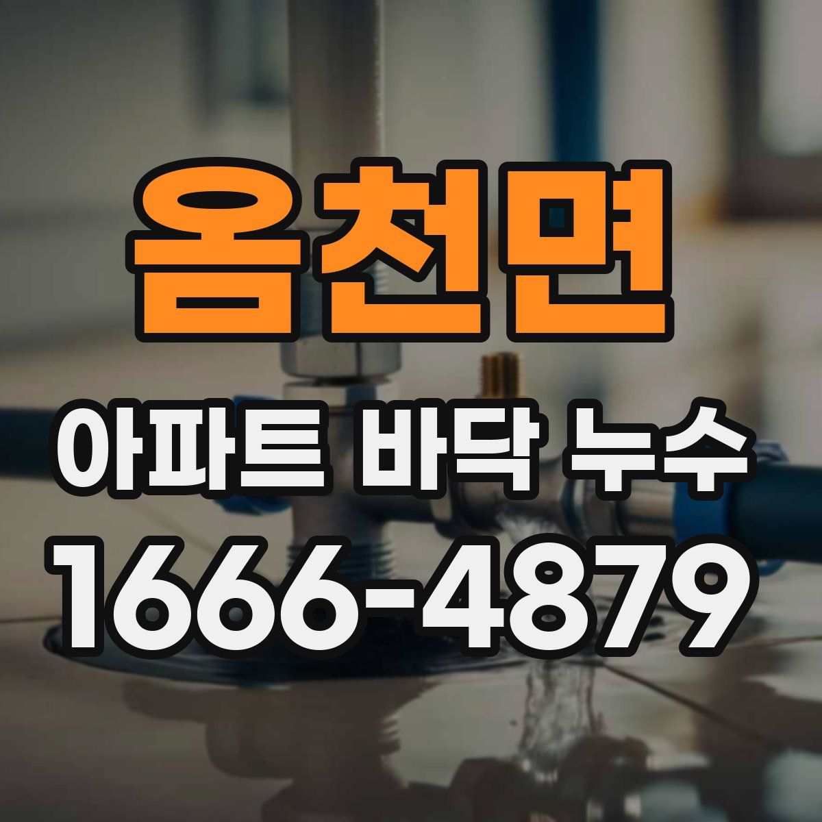 옴천면 아파트 바닥 누수