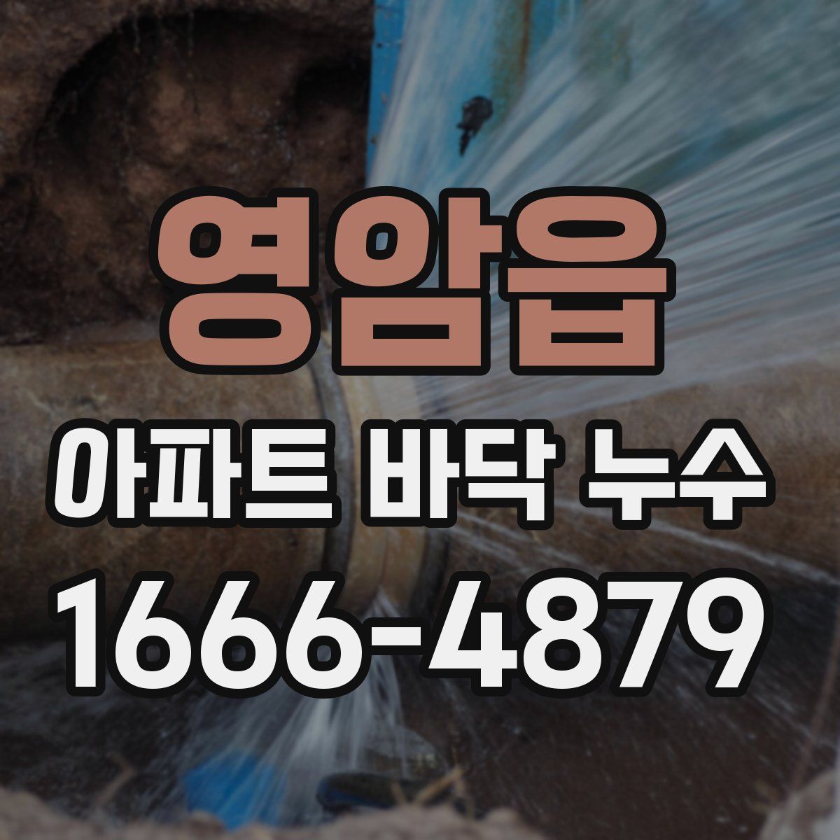 영암읍 아파트 바닥 누수