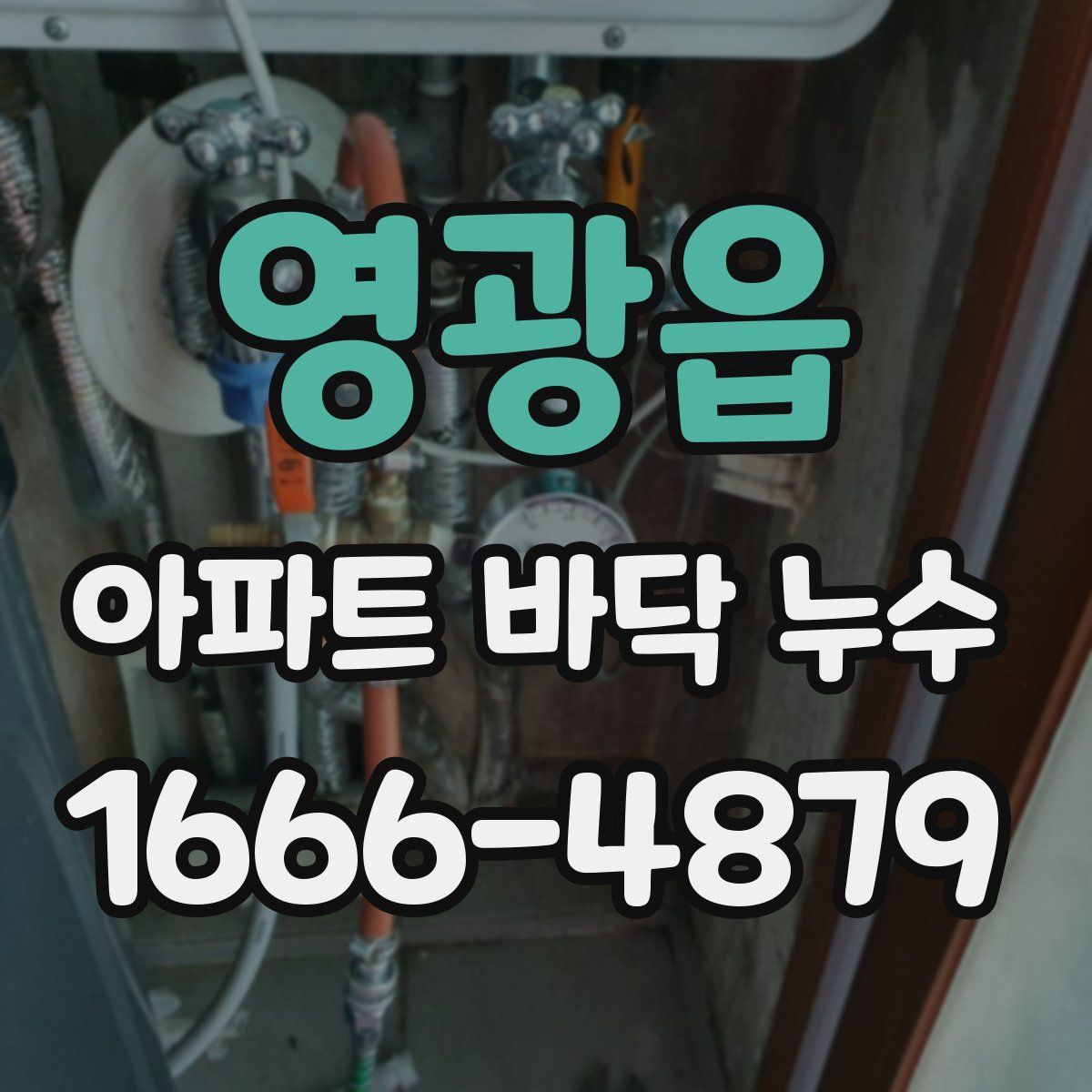 영광읍 아파트 바닥 누수