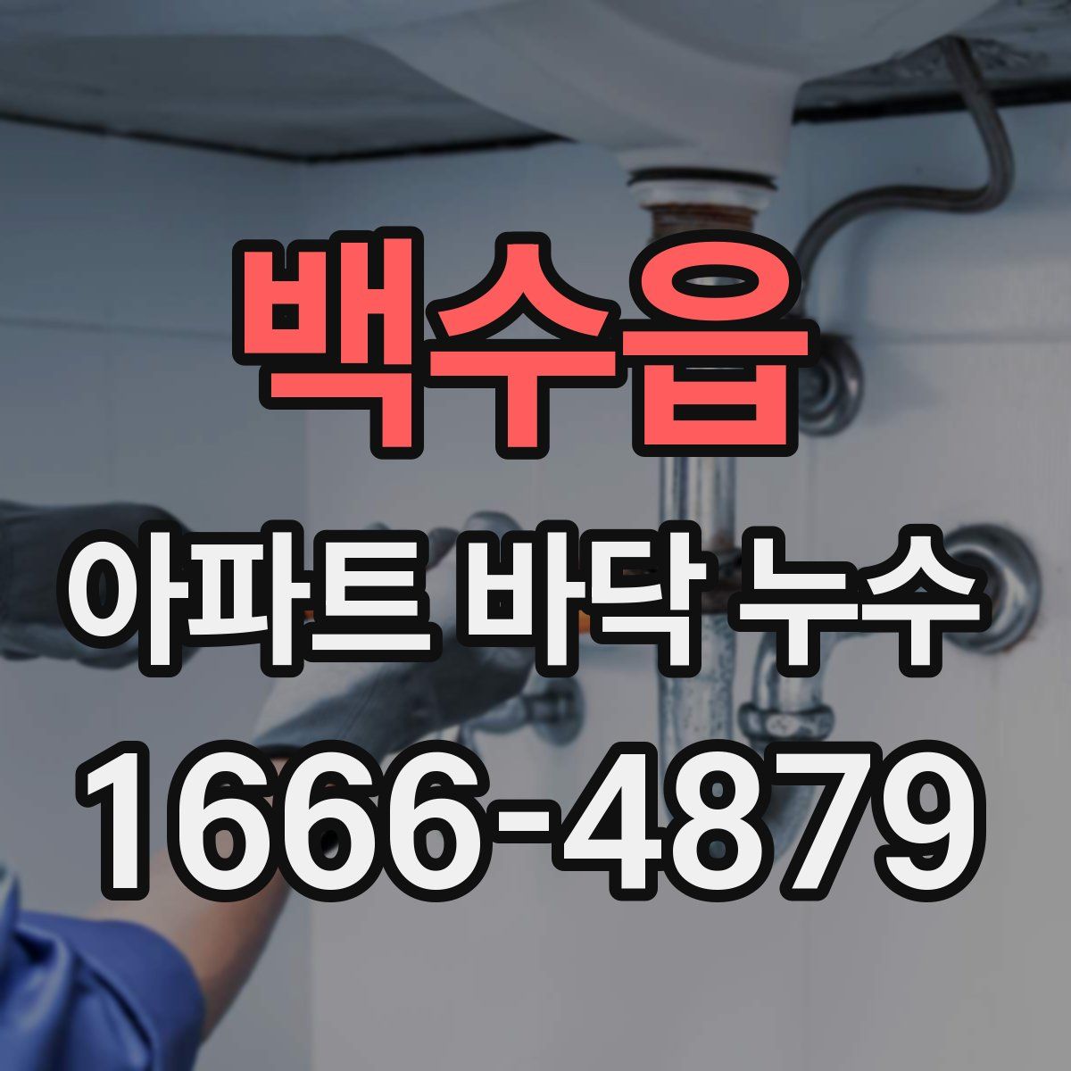 백수읍 아파트 바닥 누수