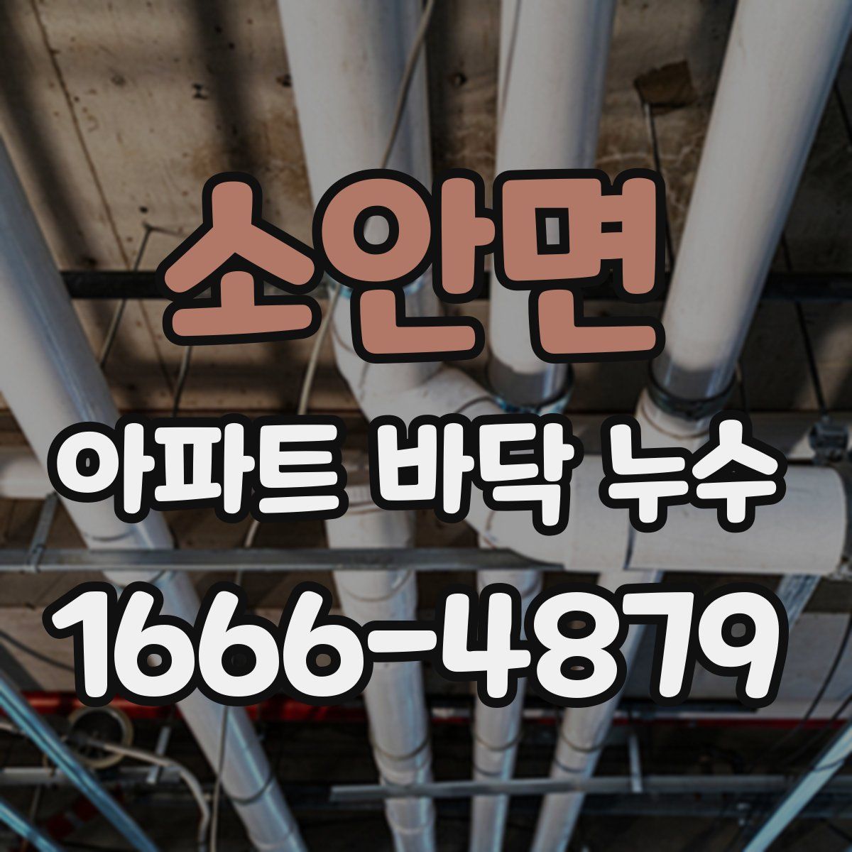 소안면 아파트 바닥 누수