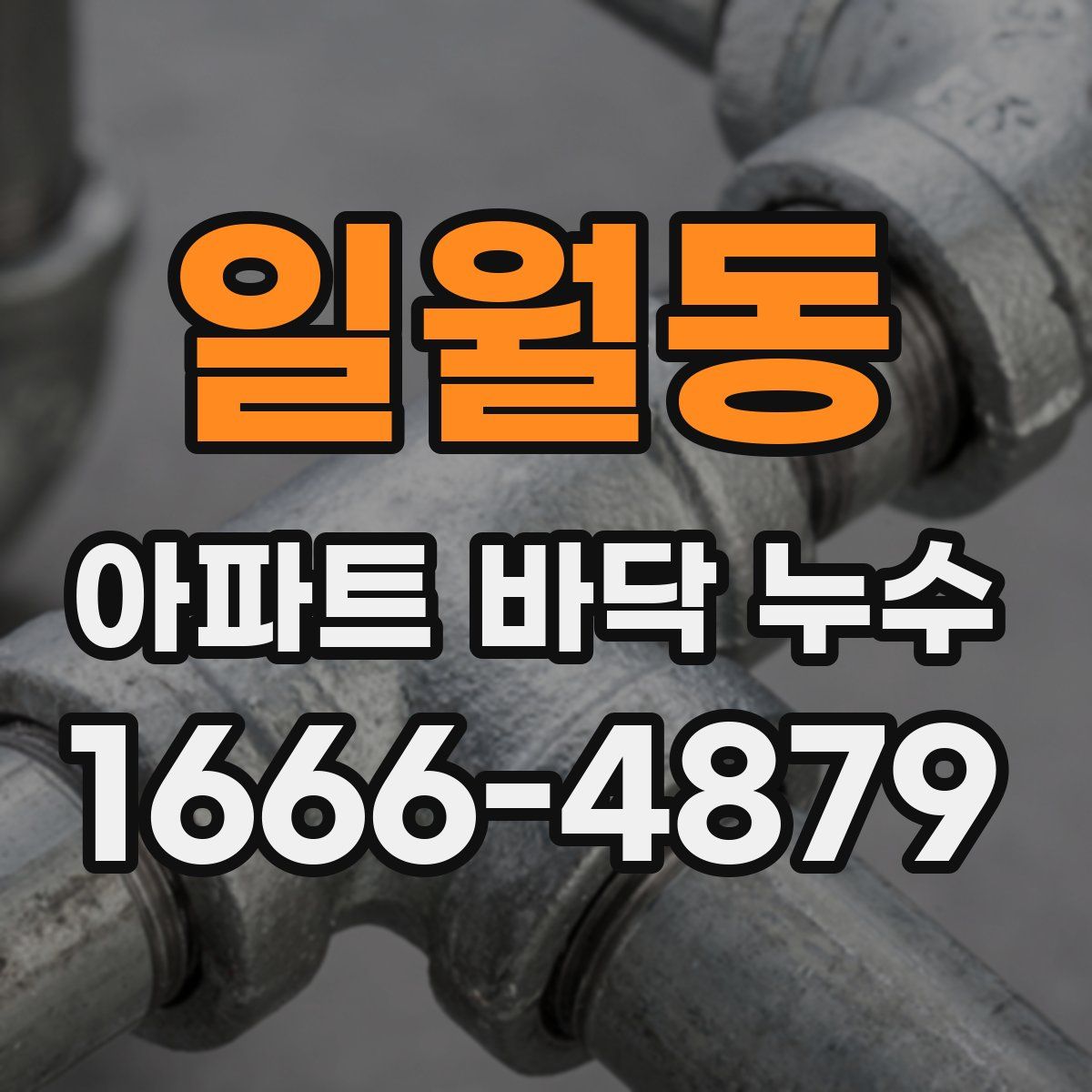 일월동 아파트 바닥 누수