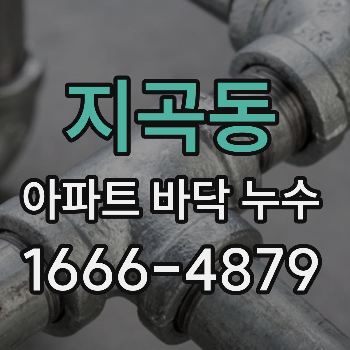 지곡동 아파트 바닥 누수