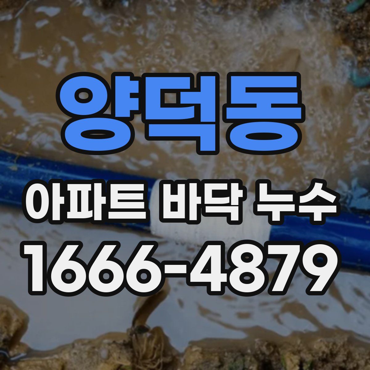 양덕동 아파트 바닥 누수
