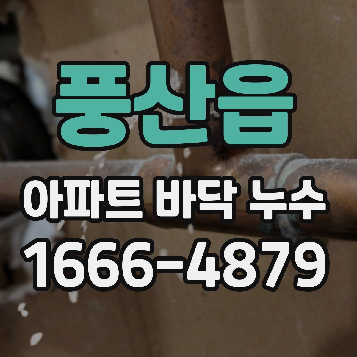 풍산읍 아파트 바닥 누수