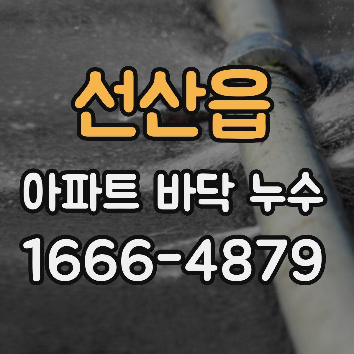 선산읍 아파트 바닥 누수