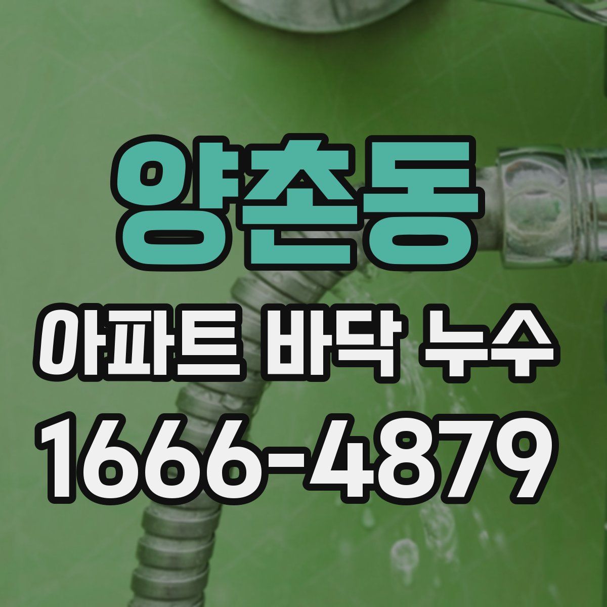 양촌동 아파트 바닥 누수