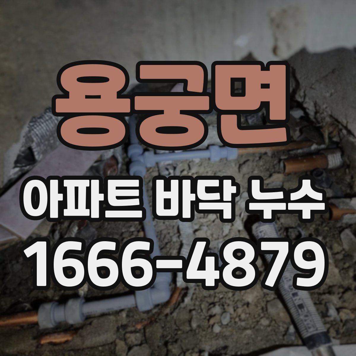 용궁면 아파트 바닥 누수