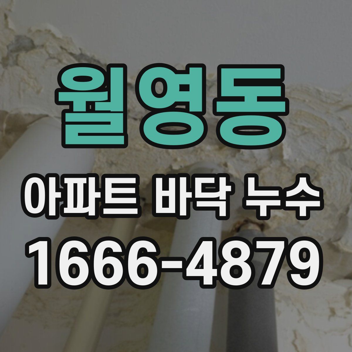 월영동 아파트 바닥 누수