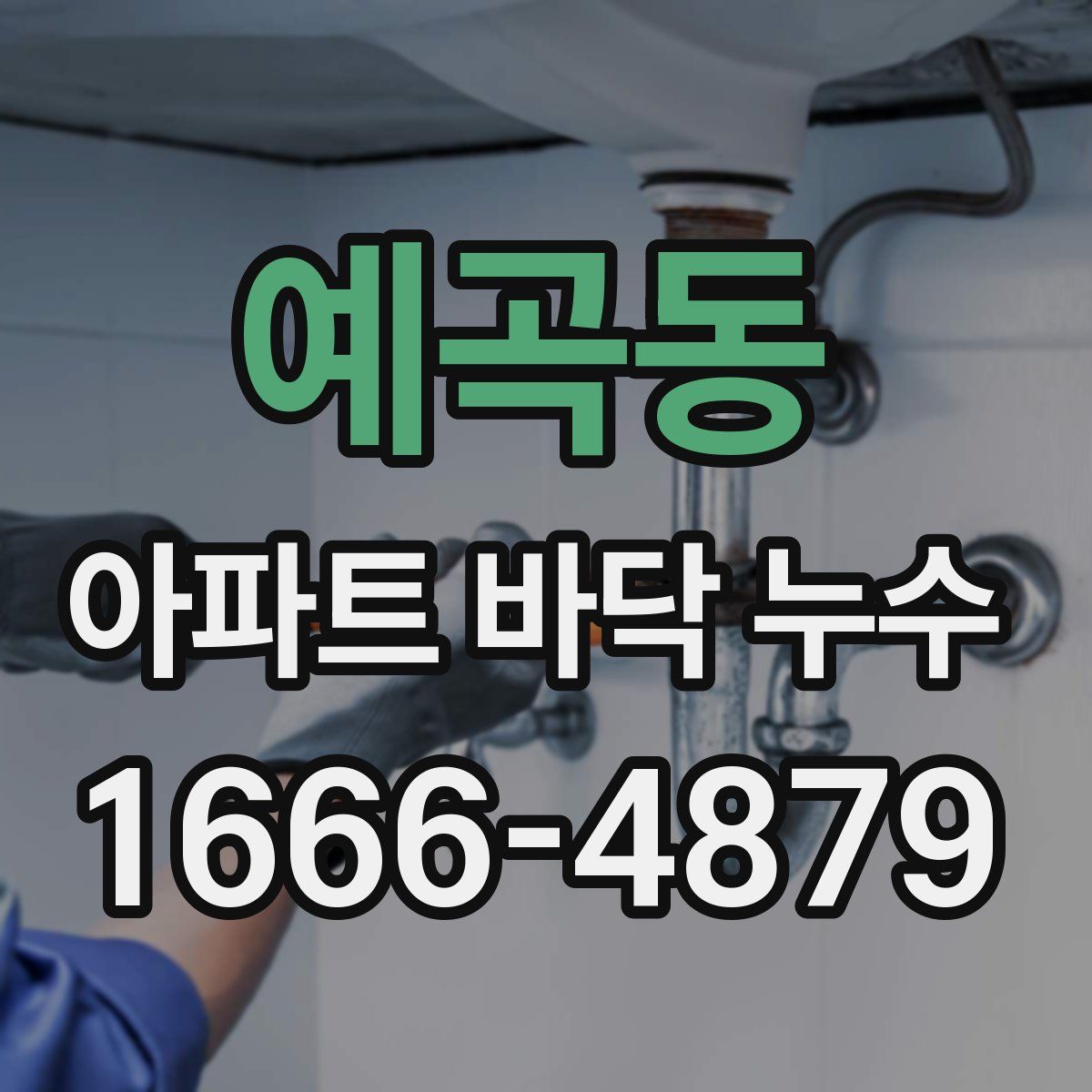 예곡동 아파트 바닥 누수