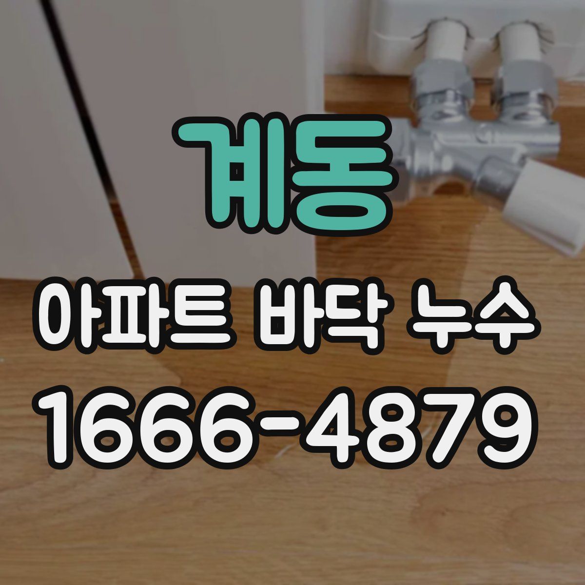 계동 아파트 바닥 누수