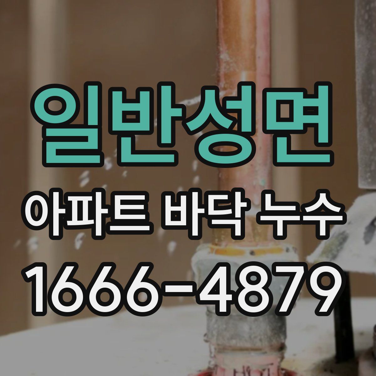 일반성면 아파트 바닥 누수