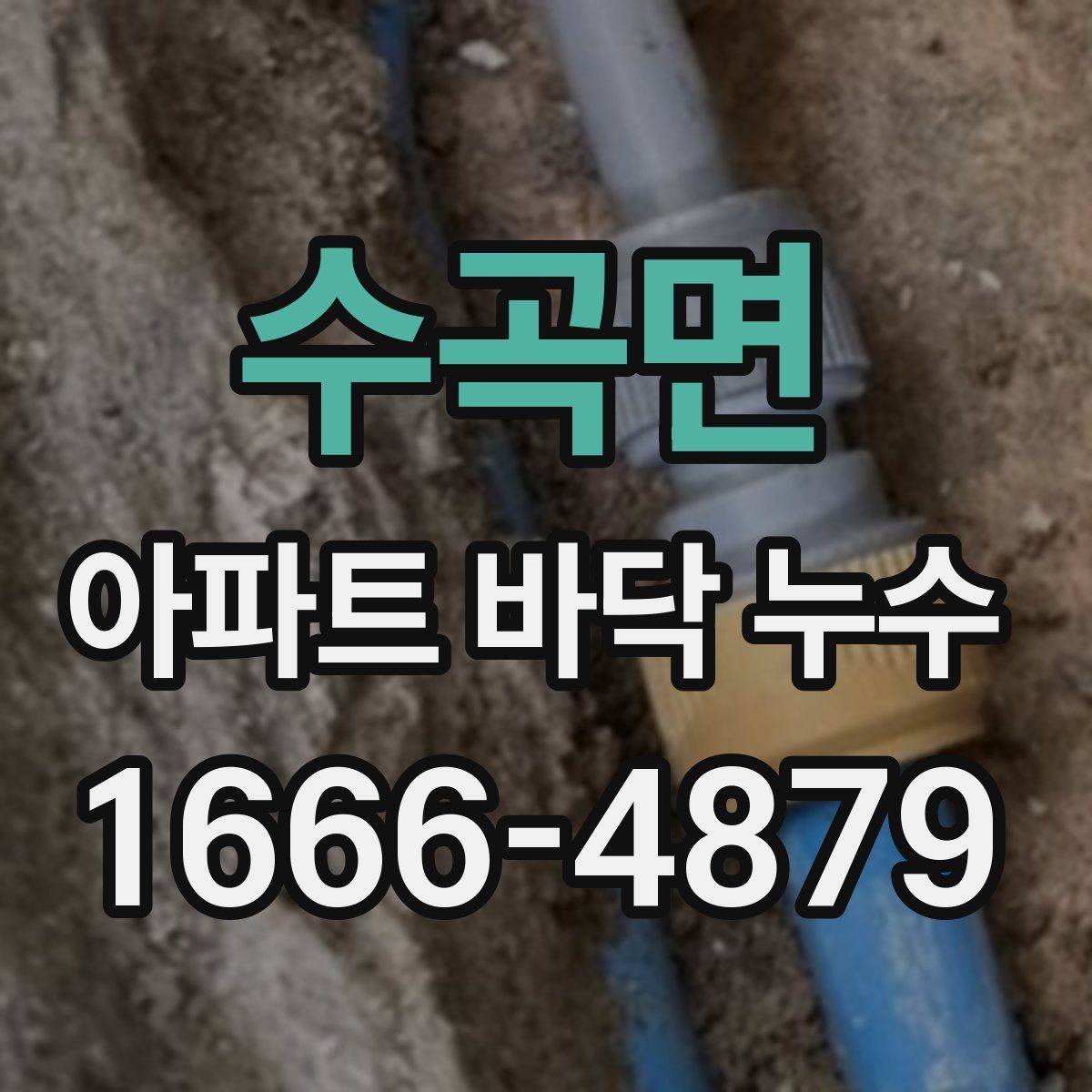 수곡면 아파트 바닥 누수