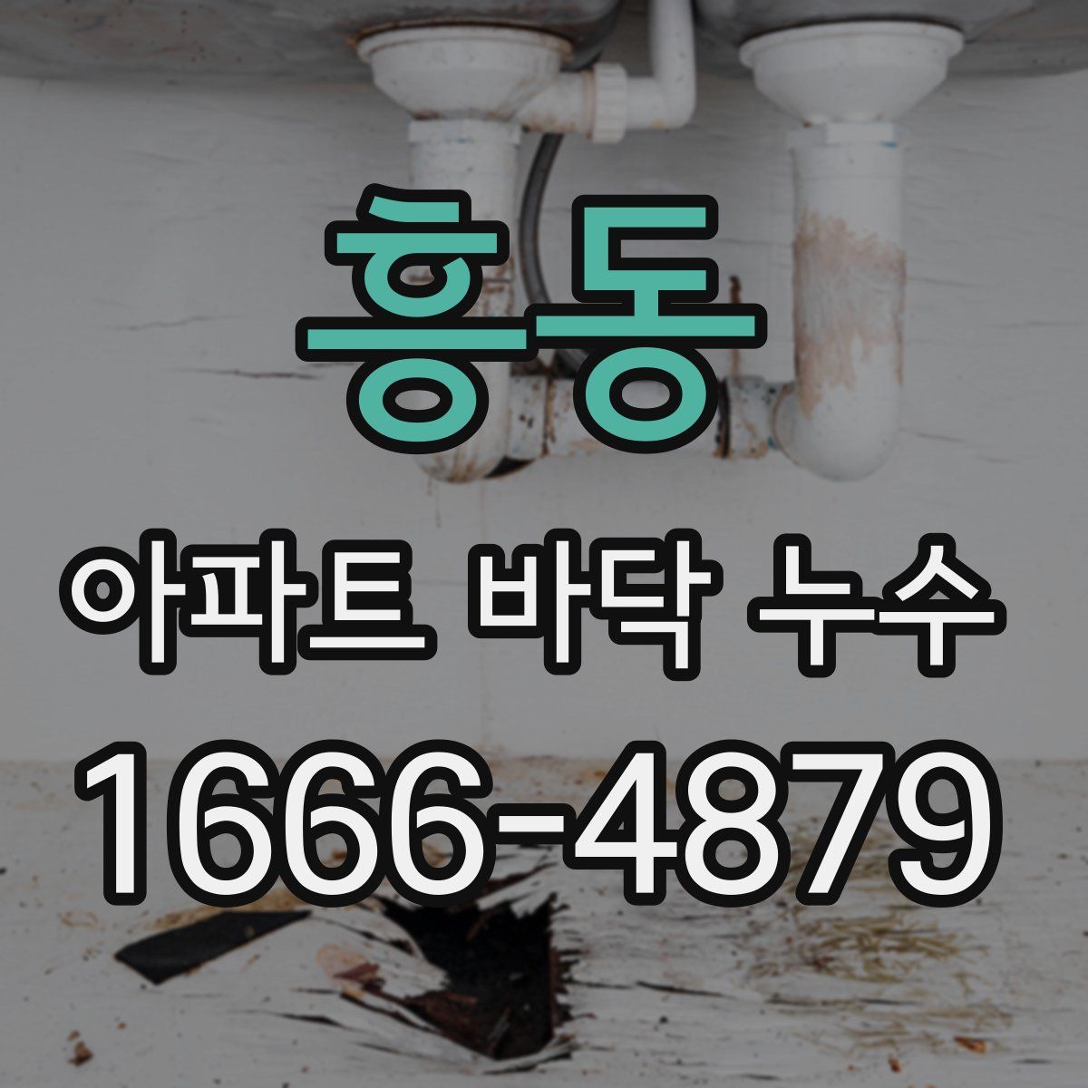 흥동 아파트 바닥 누수