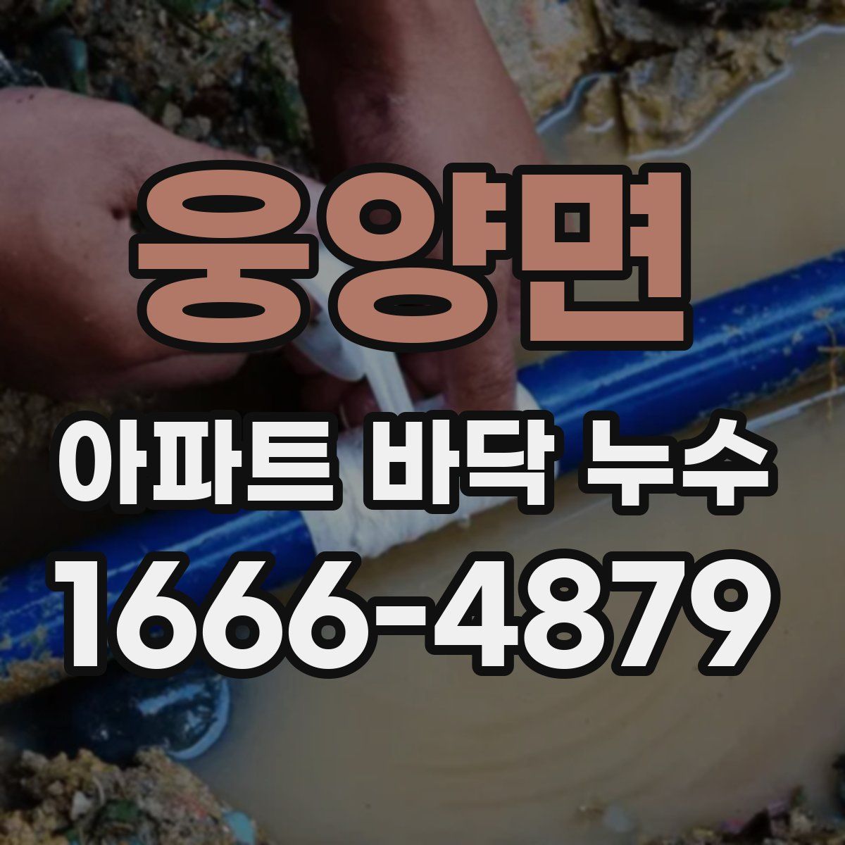 웅양면 아파트 바닥 누수