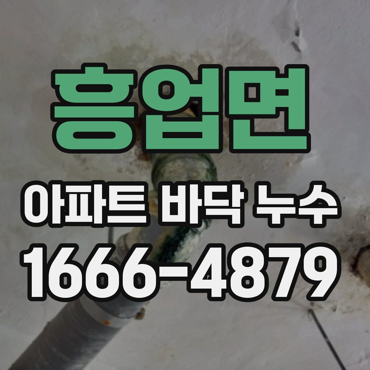 흥업면 아파트 바닥 누수