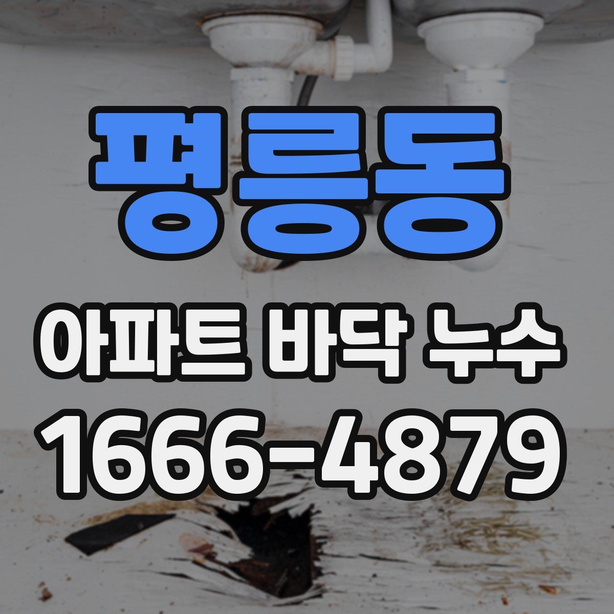 평릉동 아파트 바닥 누수
