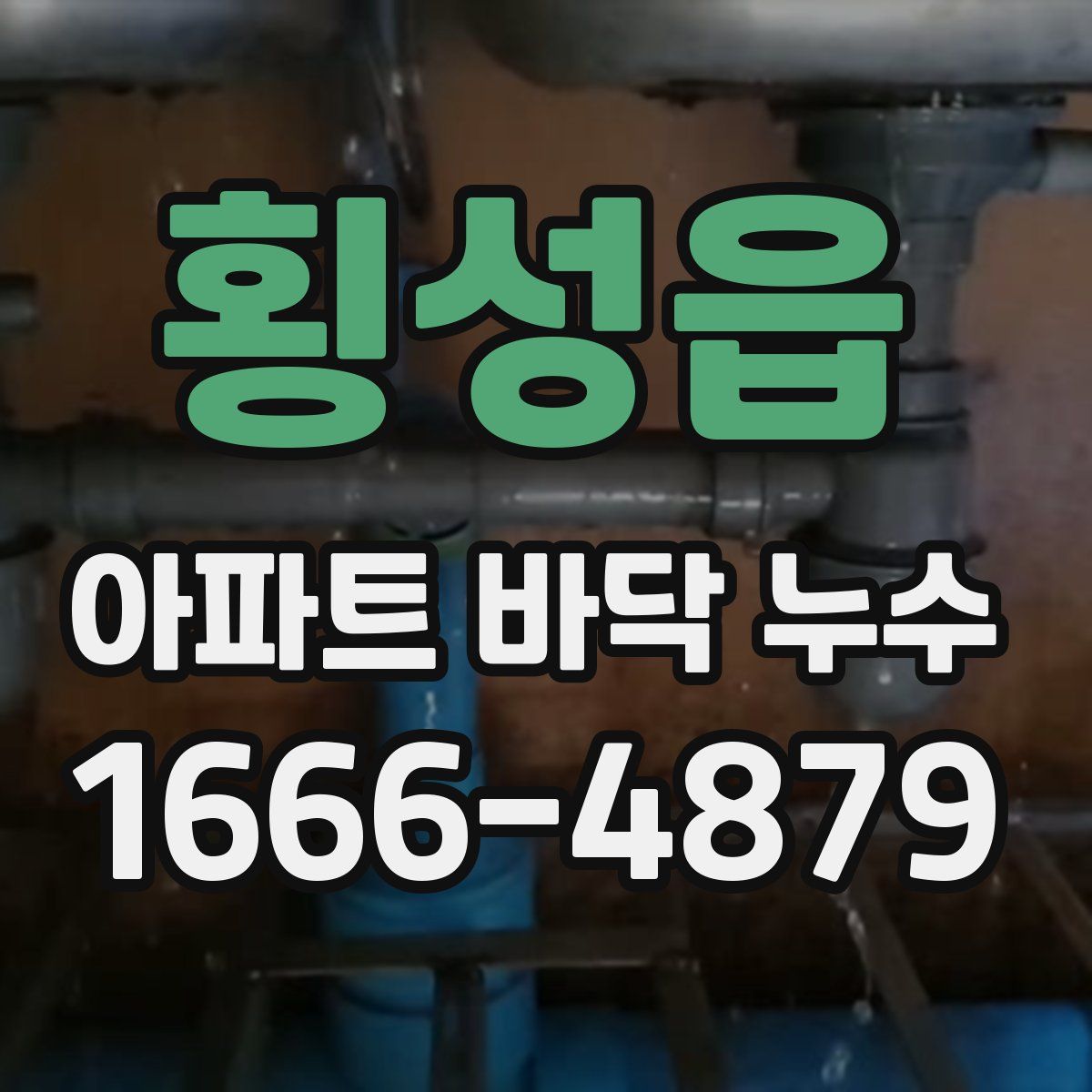 횡성읍 아파트 바닥 누수