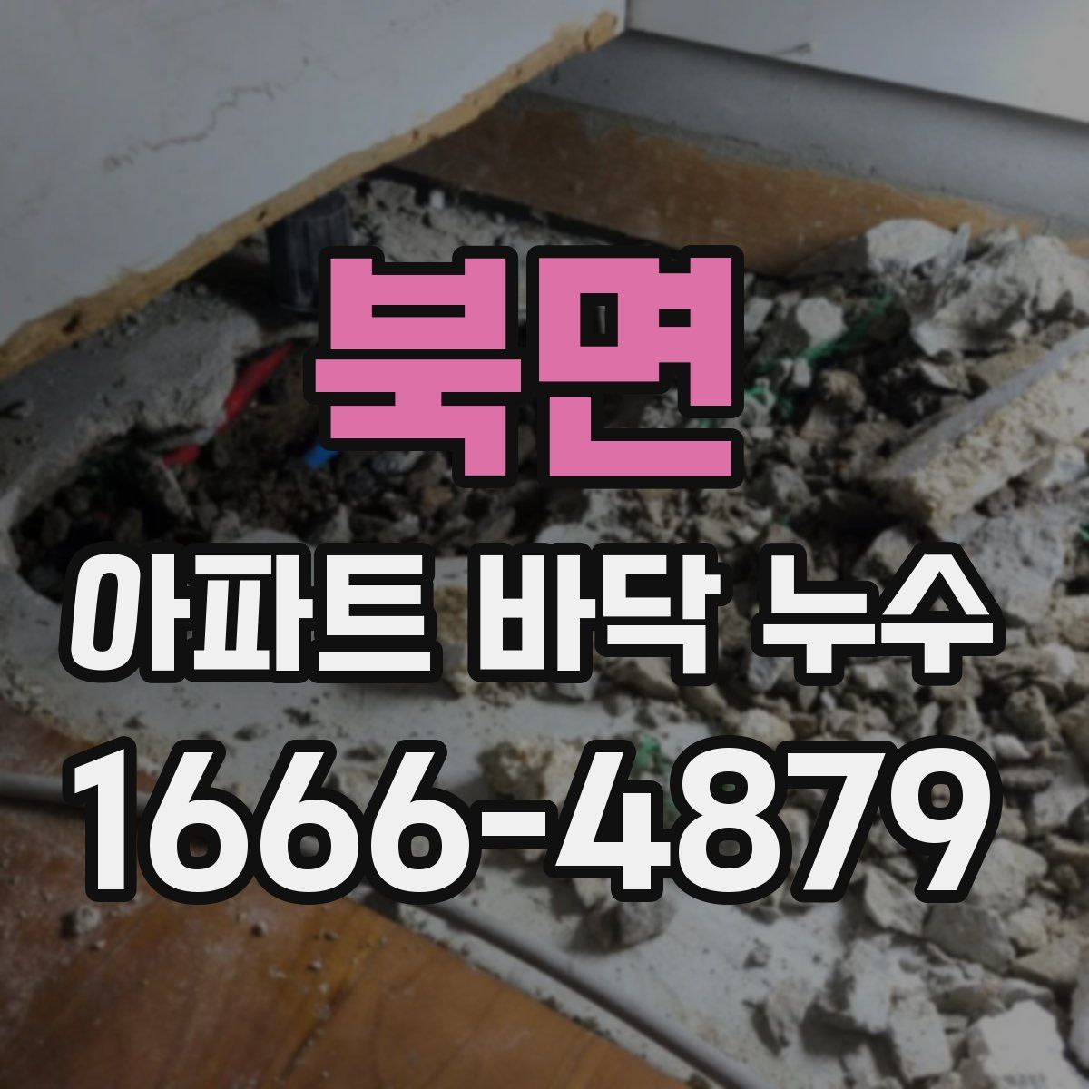북면 아파트 바닥 누수