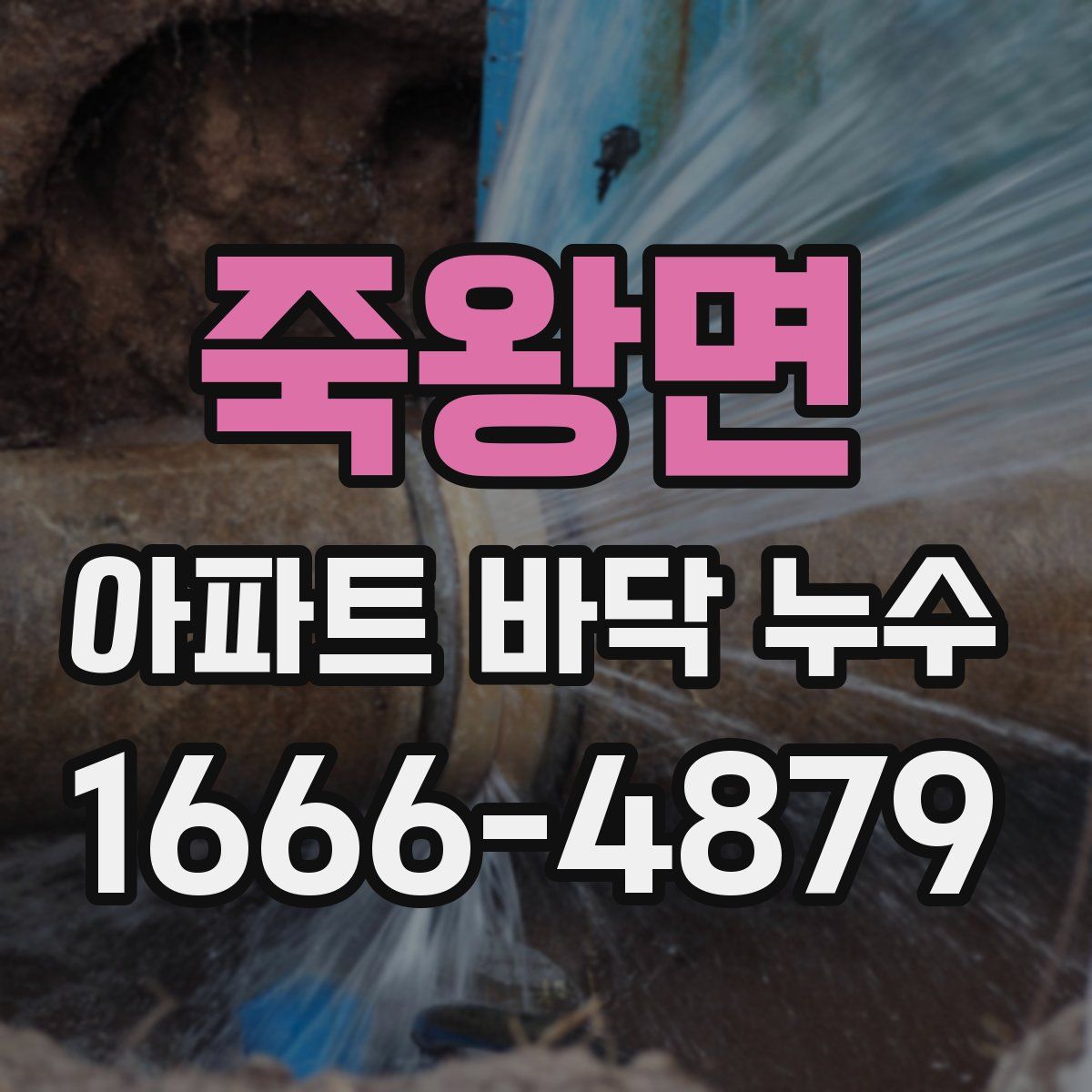 죽왕면 아파트 바닥 누수