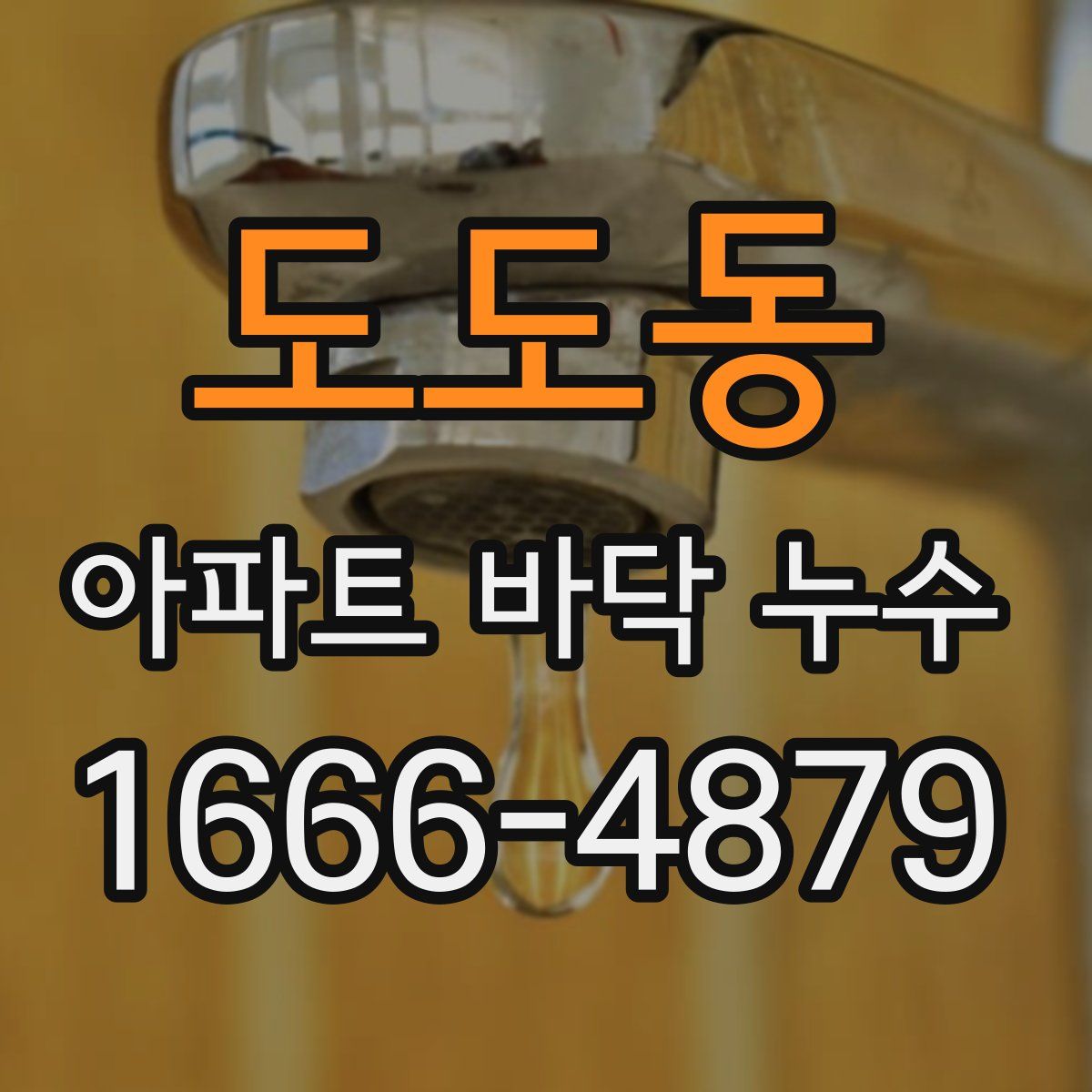 도도동 아파트 바닥 누수
