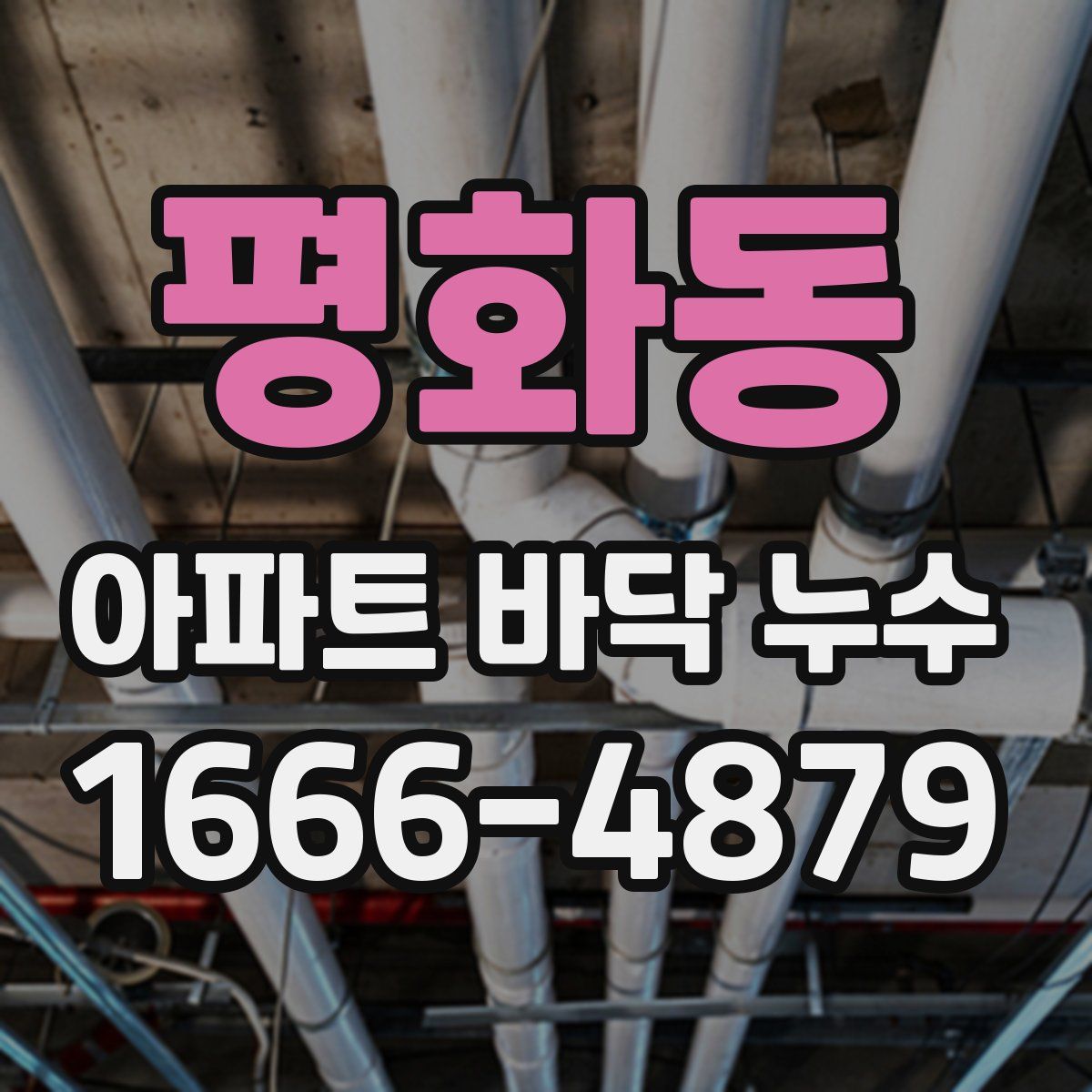 평화동 아파트 바닥 누수