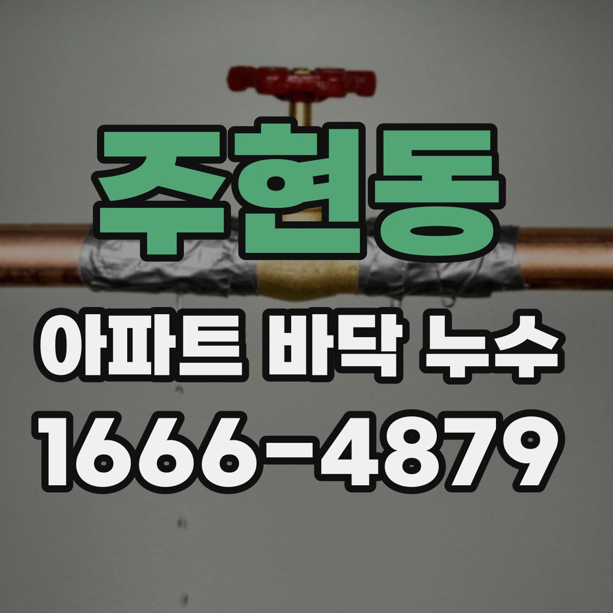 주현동 아파트 바닥 누수