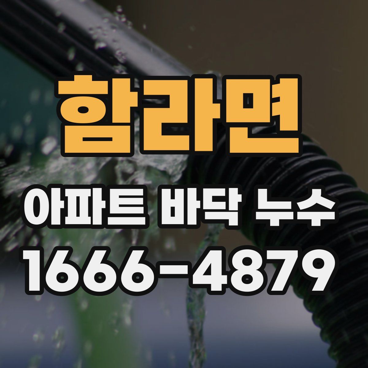 함라면 아파트 바닥 누수