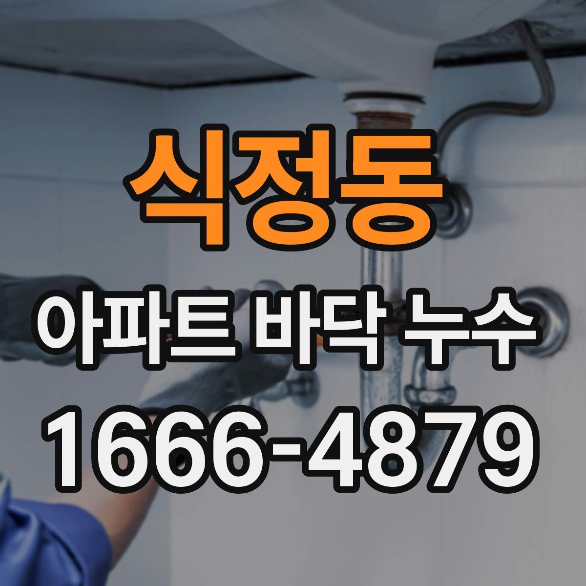 식정동 아파트 바닥 누수
