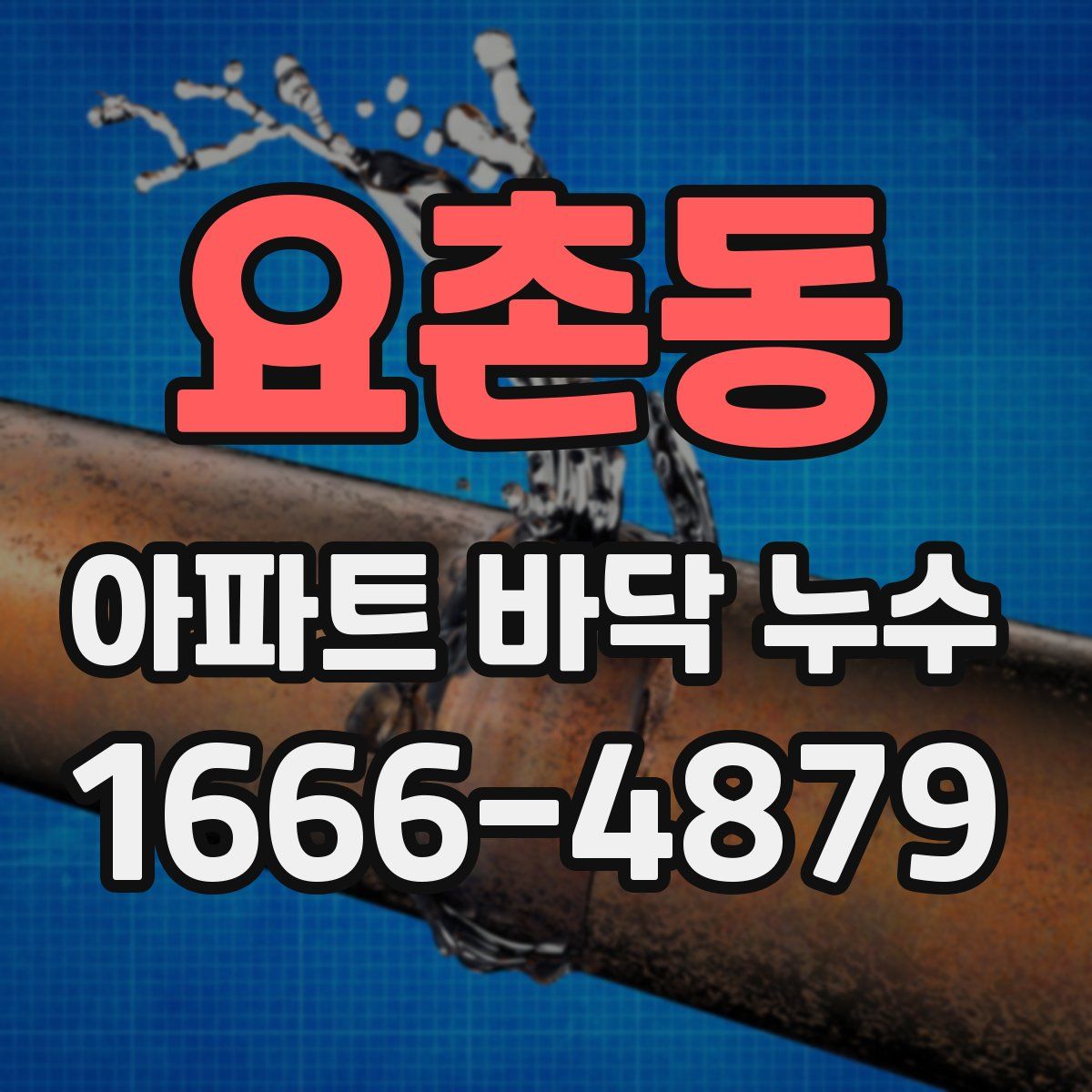 요촌동 아파트 바닥 누수