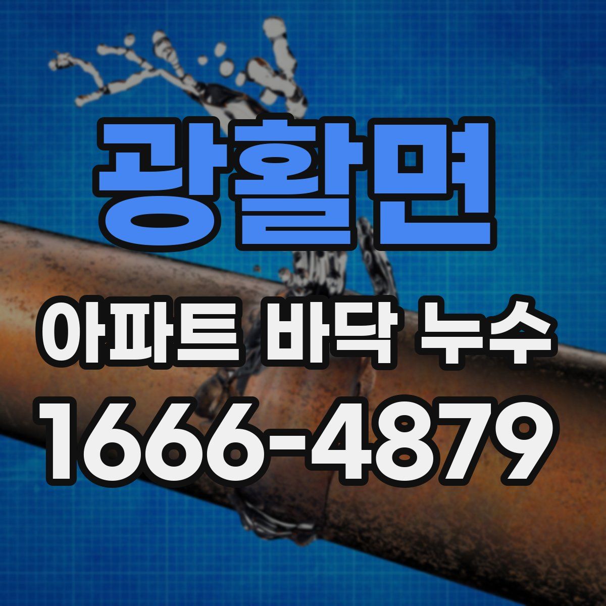 광활면 아파트 바닥 누수