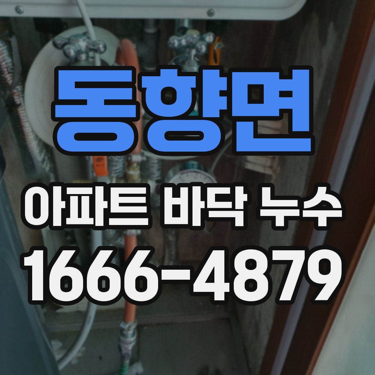 동향면 아파트 바닥 누수