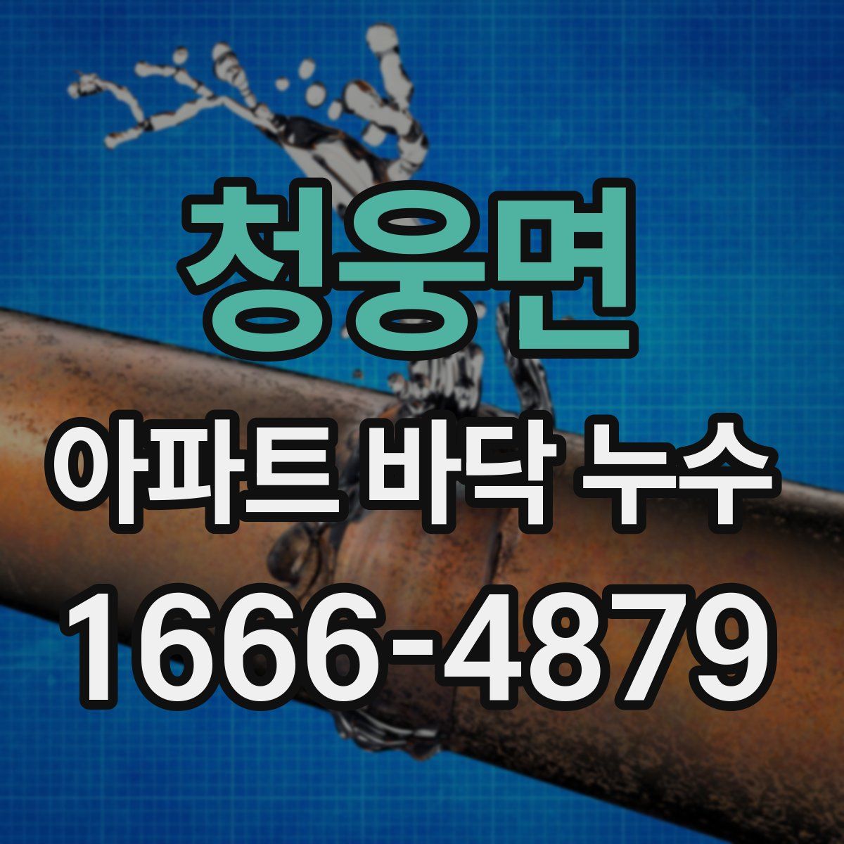 청웅면 아파트 바닥 누수