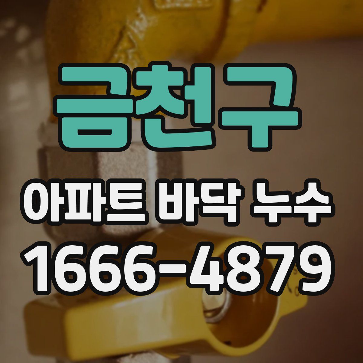 금천구 아파트 바닥 누수