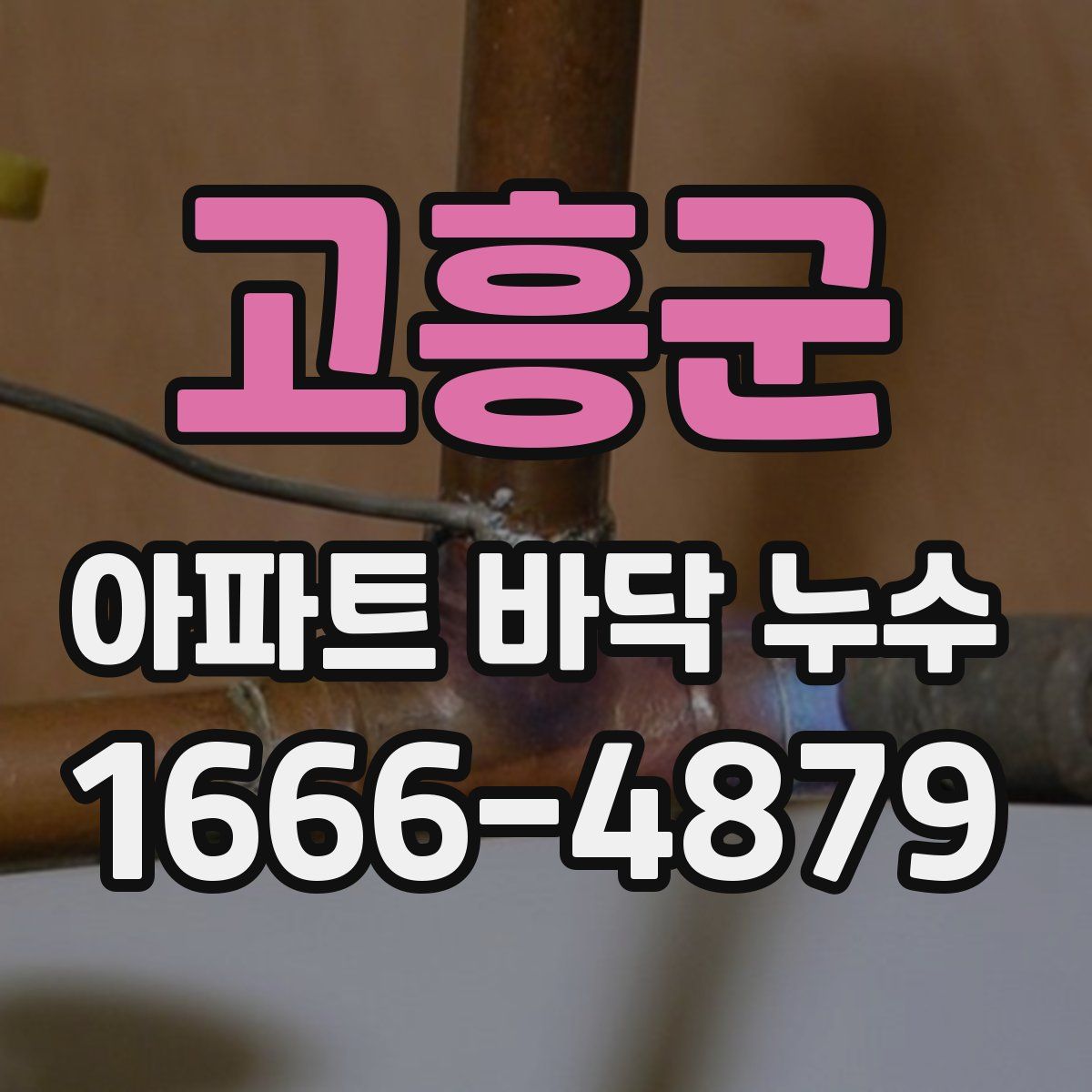고흥군 아파트 바닥 누수