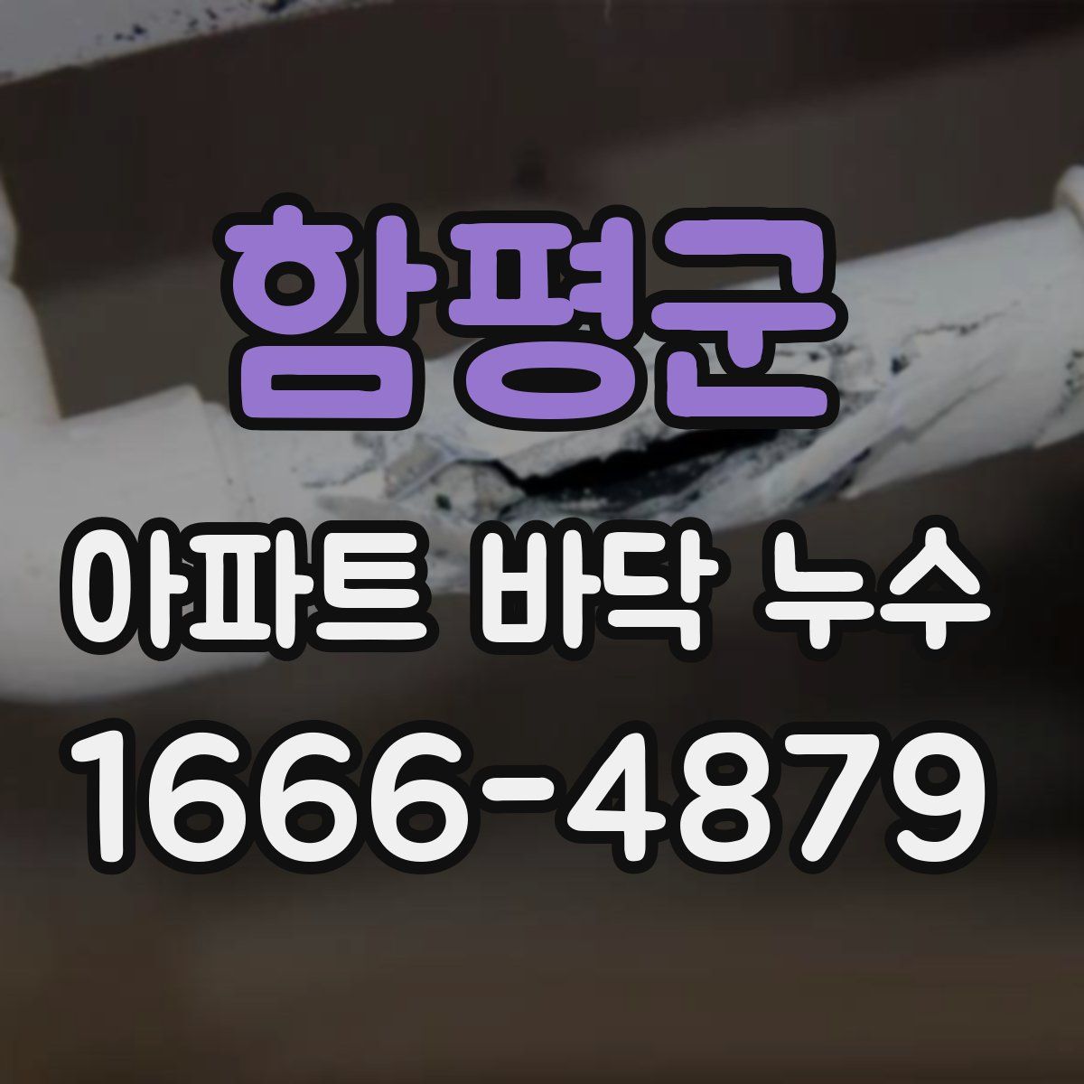 함평군 아파트 바닥 누수