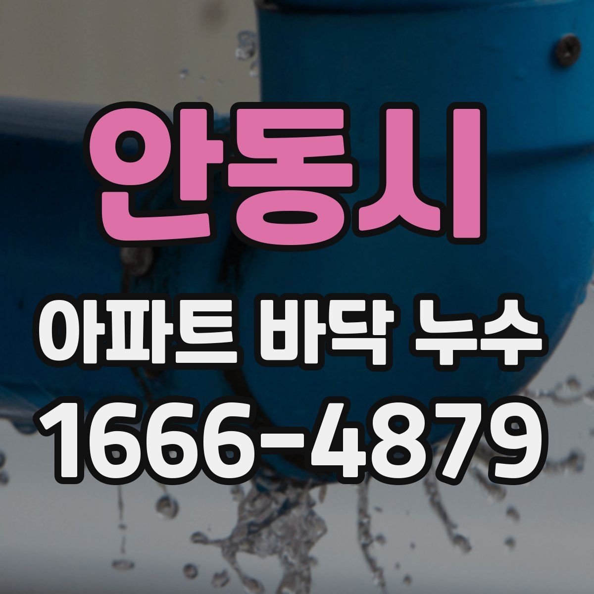 안동시 아파트 바닥 누수
