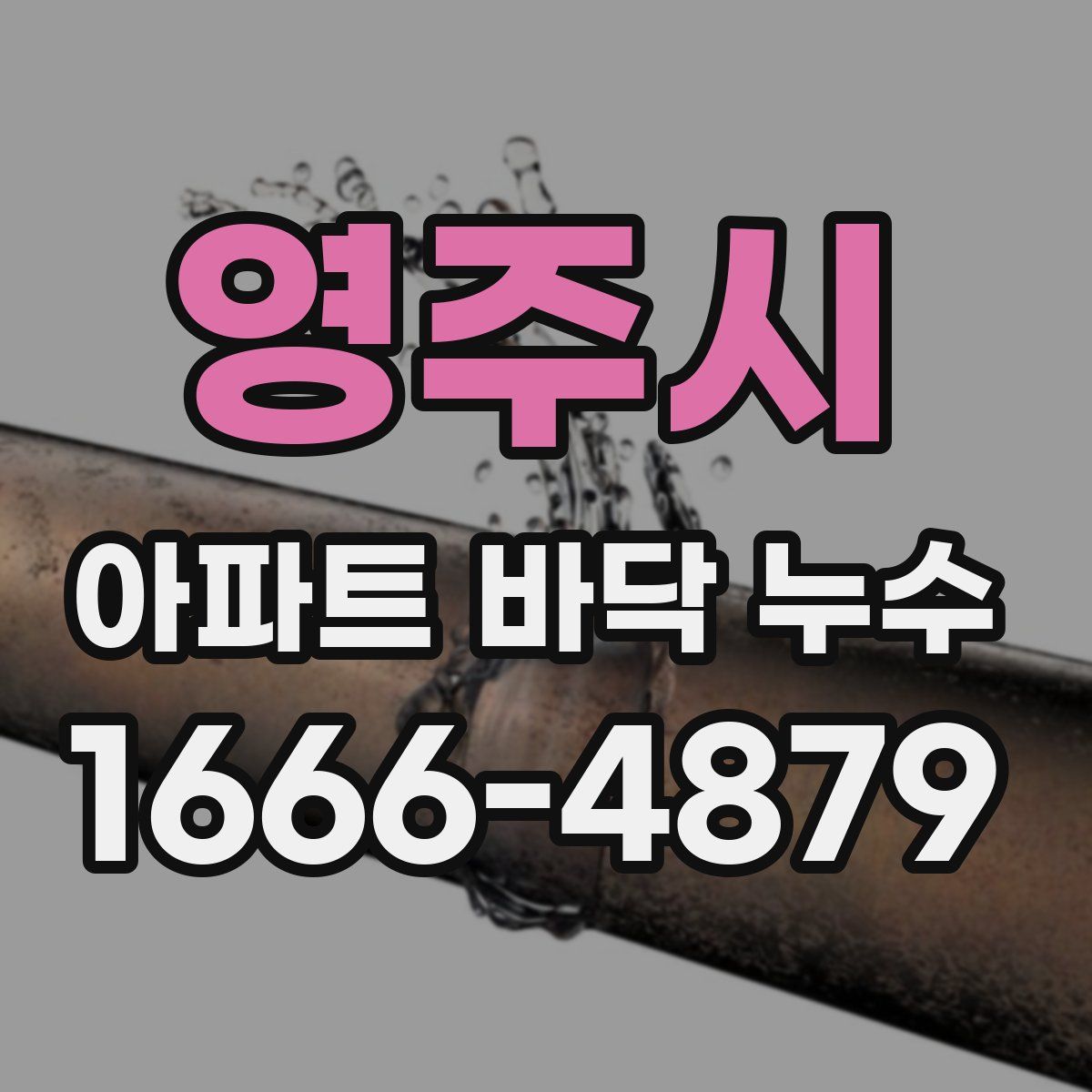 영주시 아파트 바닥 누수