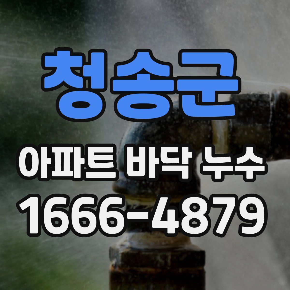청송군 아파트 바닥 누수