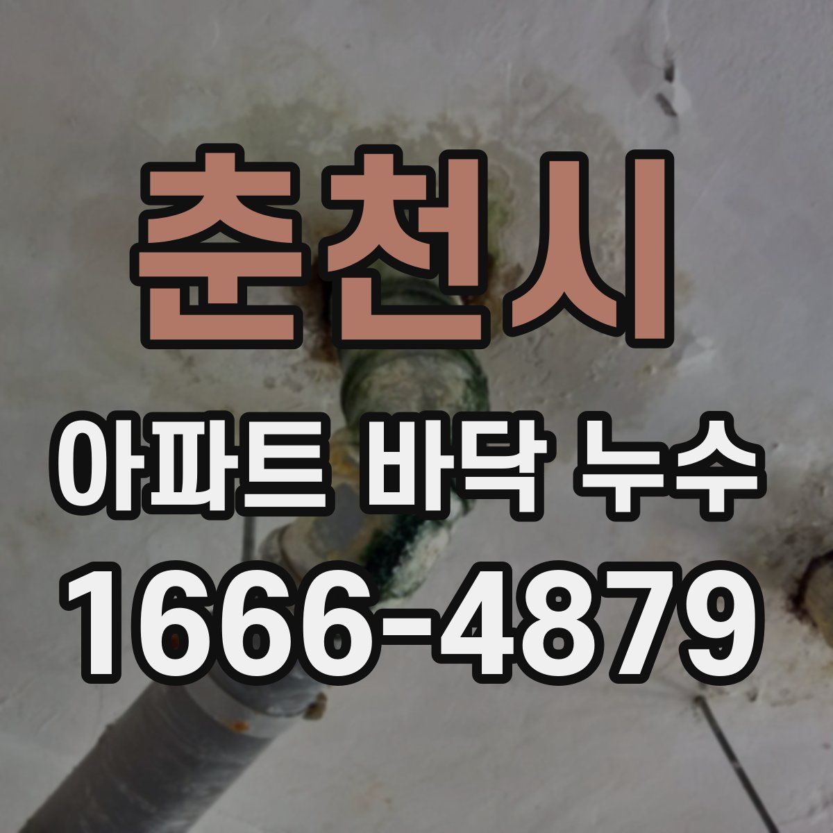 춘천시 아파트 바닥 누수