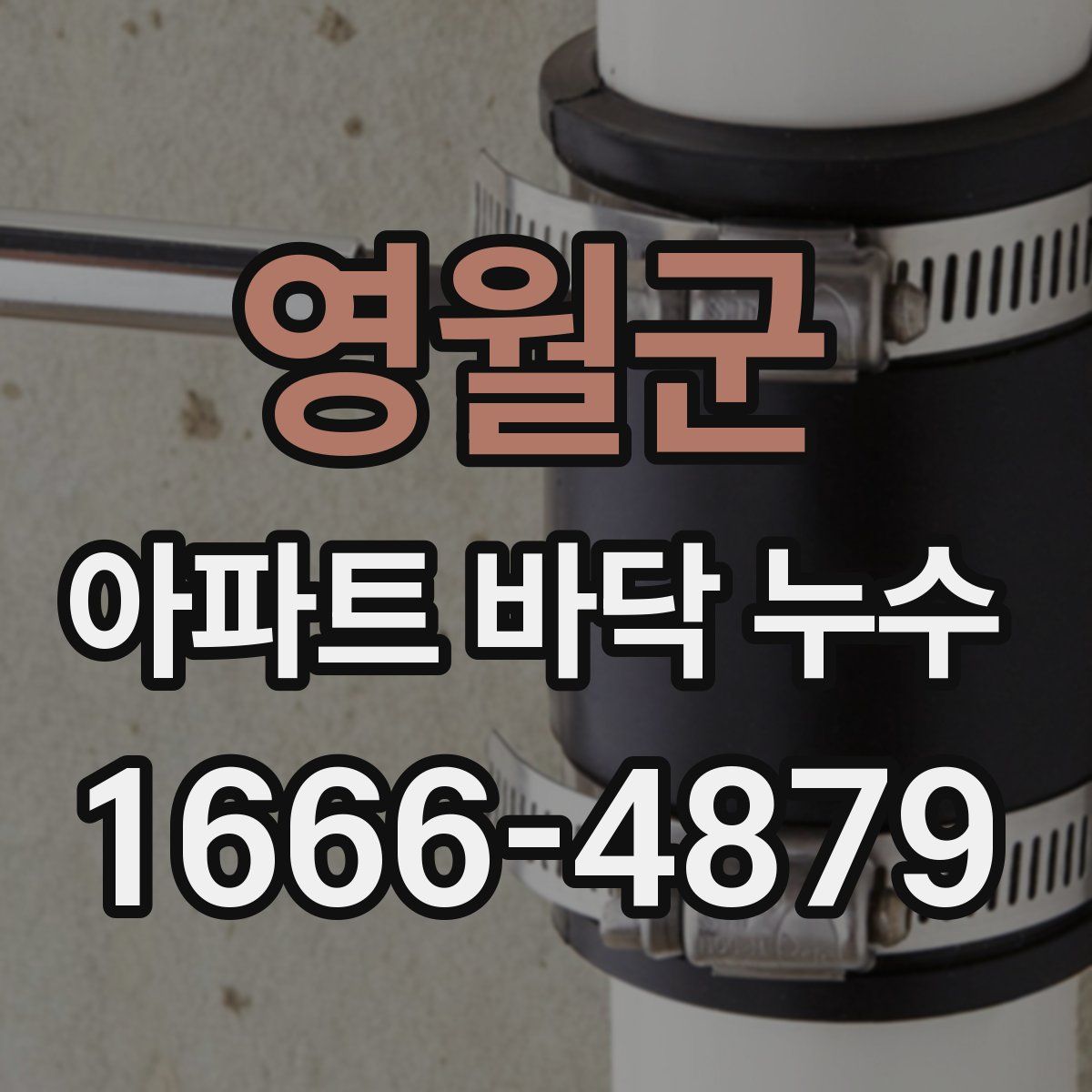 영월군 아파트 바닥 누수