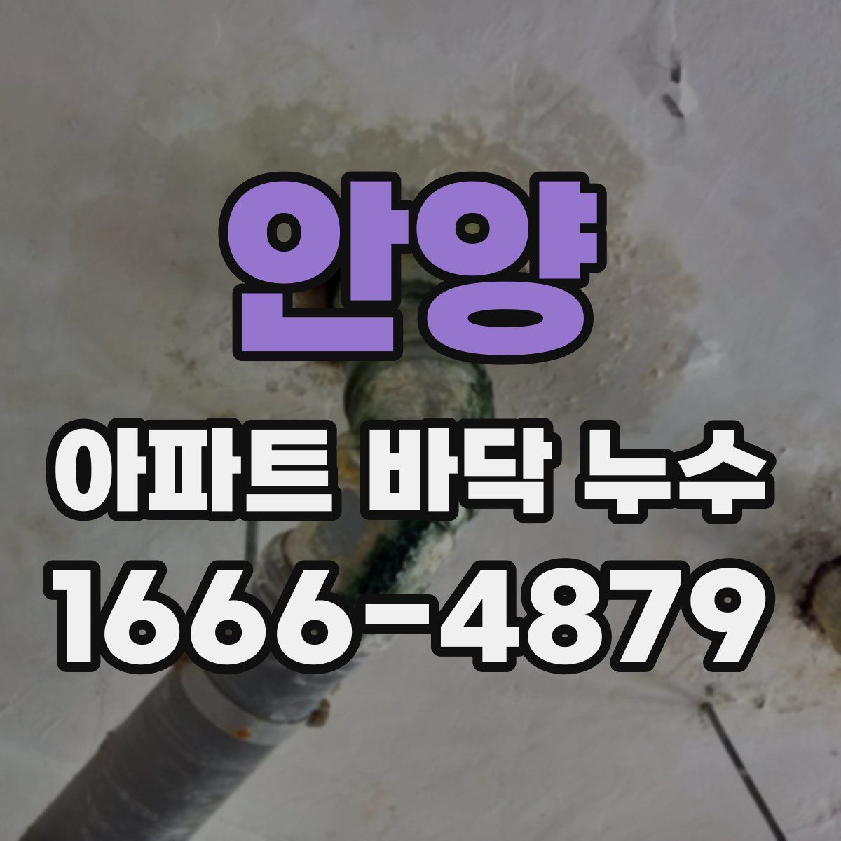 안양 아파트 바닥 누수