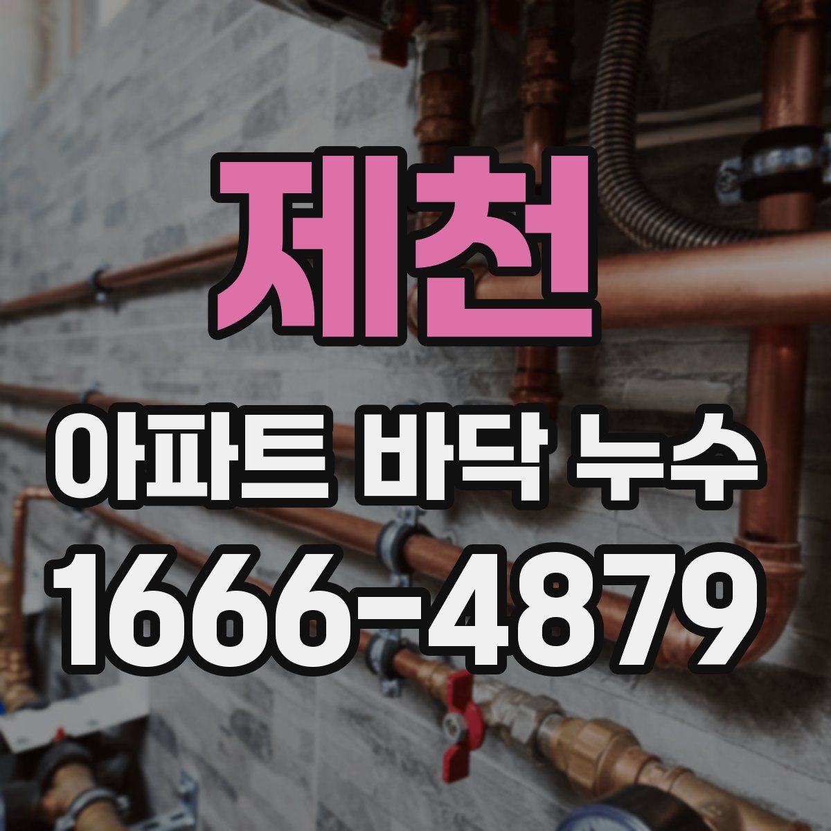 제천 아파트 바닥 누수