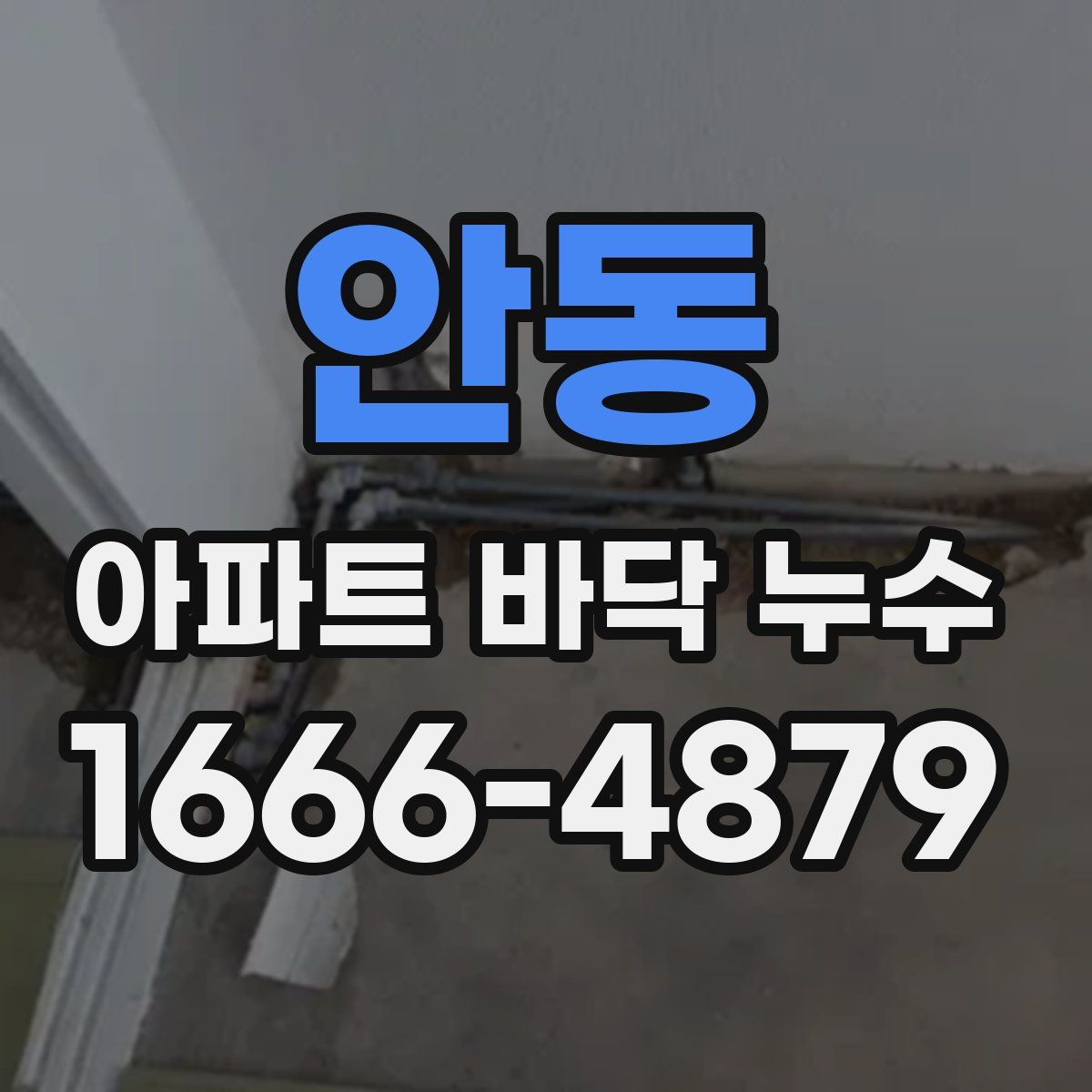 안동 아파트 바닥 누수